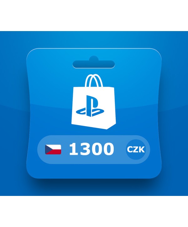 PlayStation Network Card CZK 1300 CZ PlayStation 4 Key 